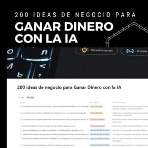 200 Ideas de Negocio para Ganar Dinero con la IA